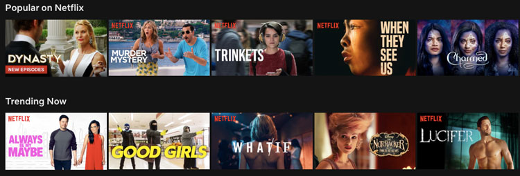 Netflix Personalization
